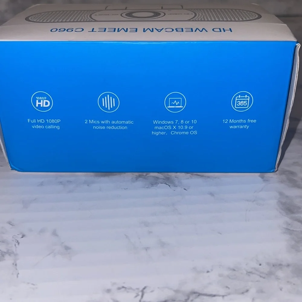 New- EMEET HD Webcam C960 with microphone 90 degree view